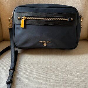 Michael Kors Jet Set Nylon Crossbody Bag Navy - Like New